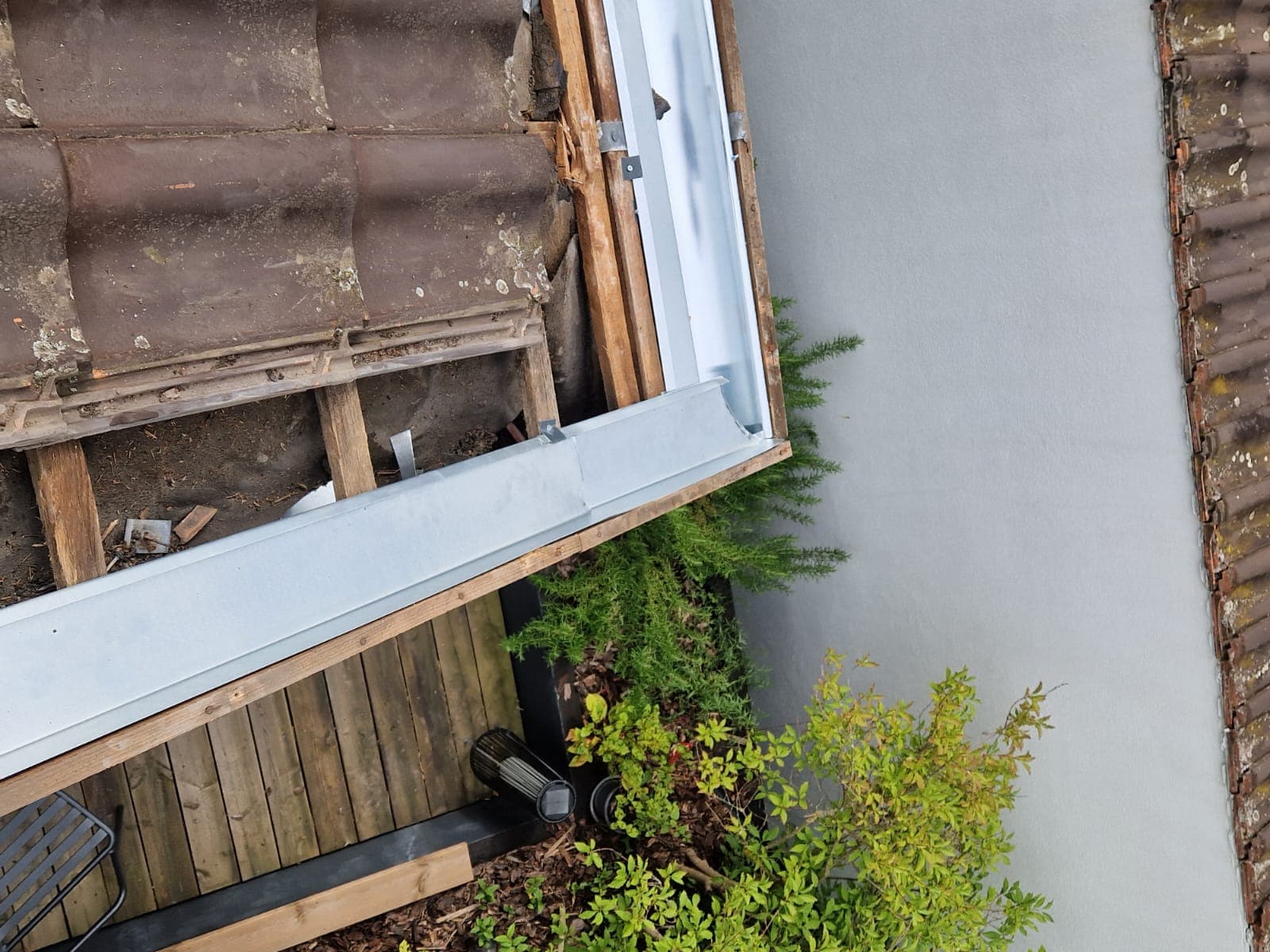 Réparation après dégâts