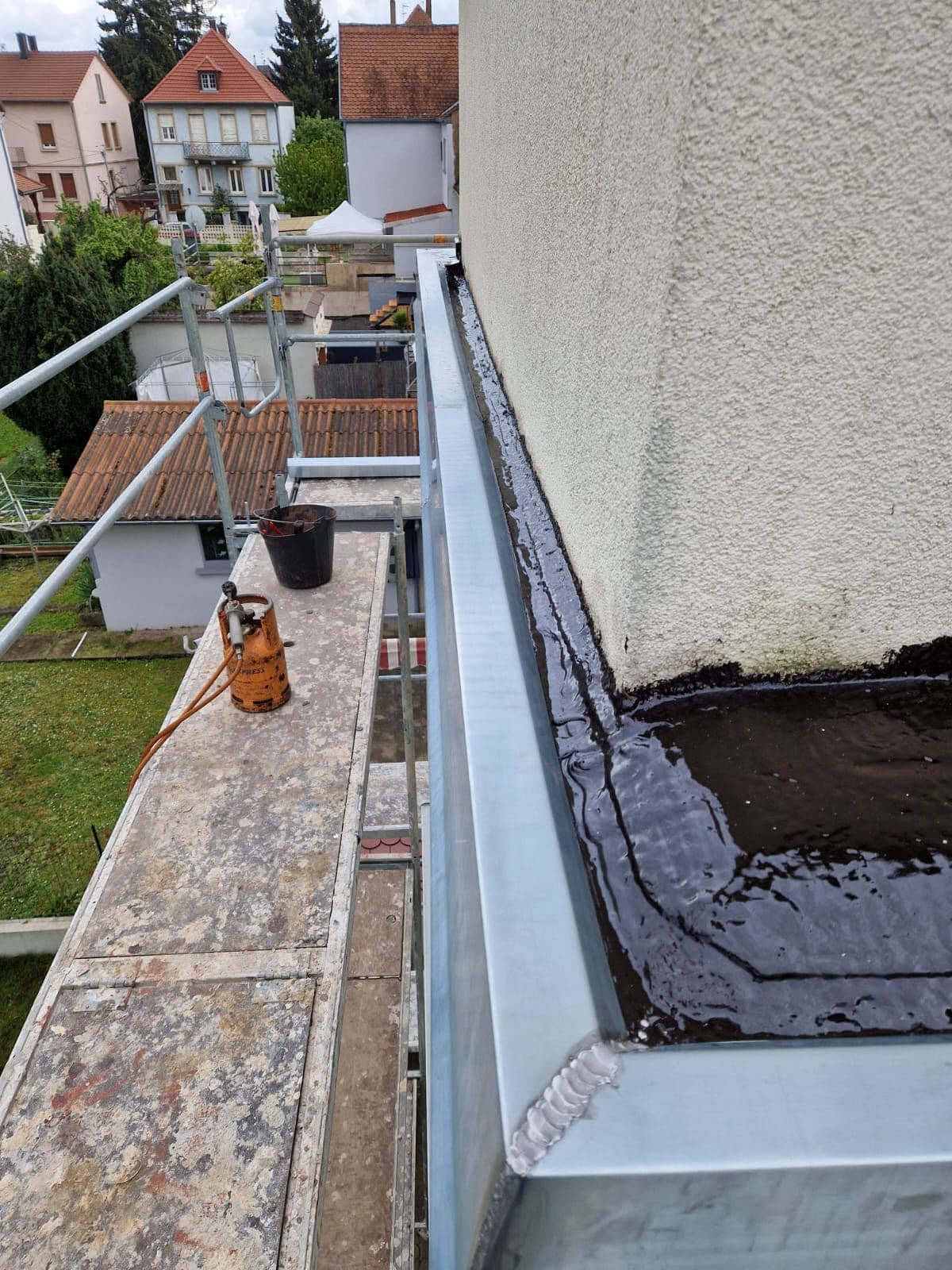 Installation toiture neuve