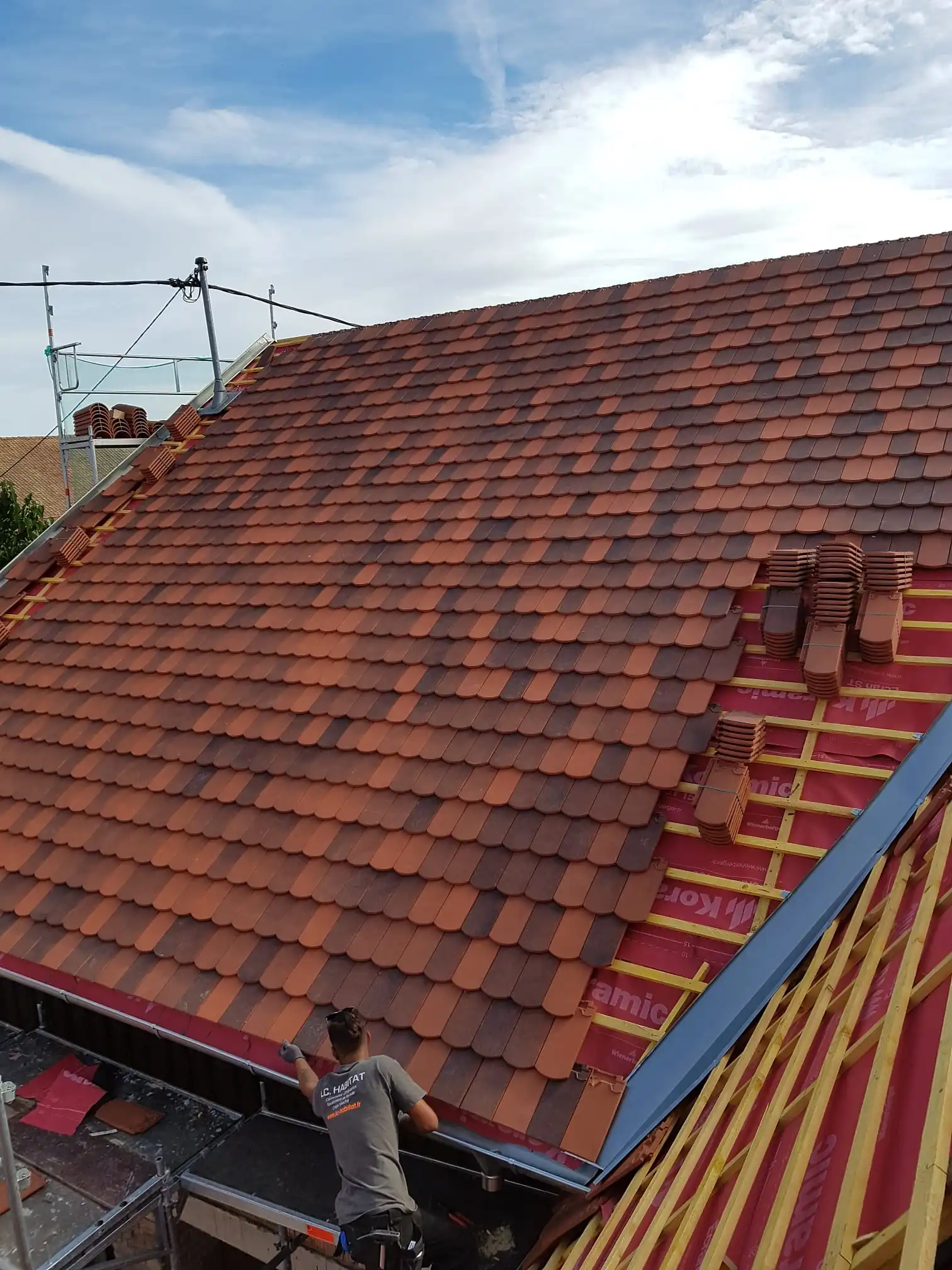 Projet de toiture